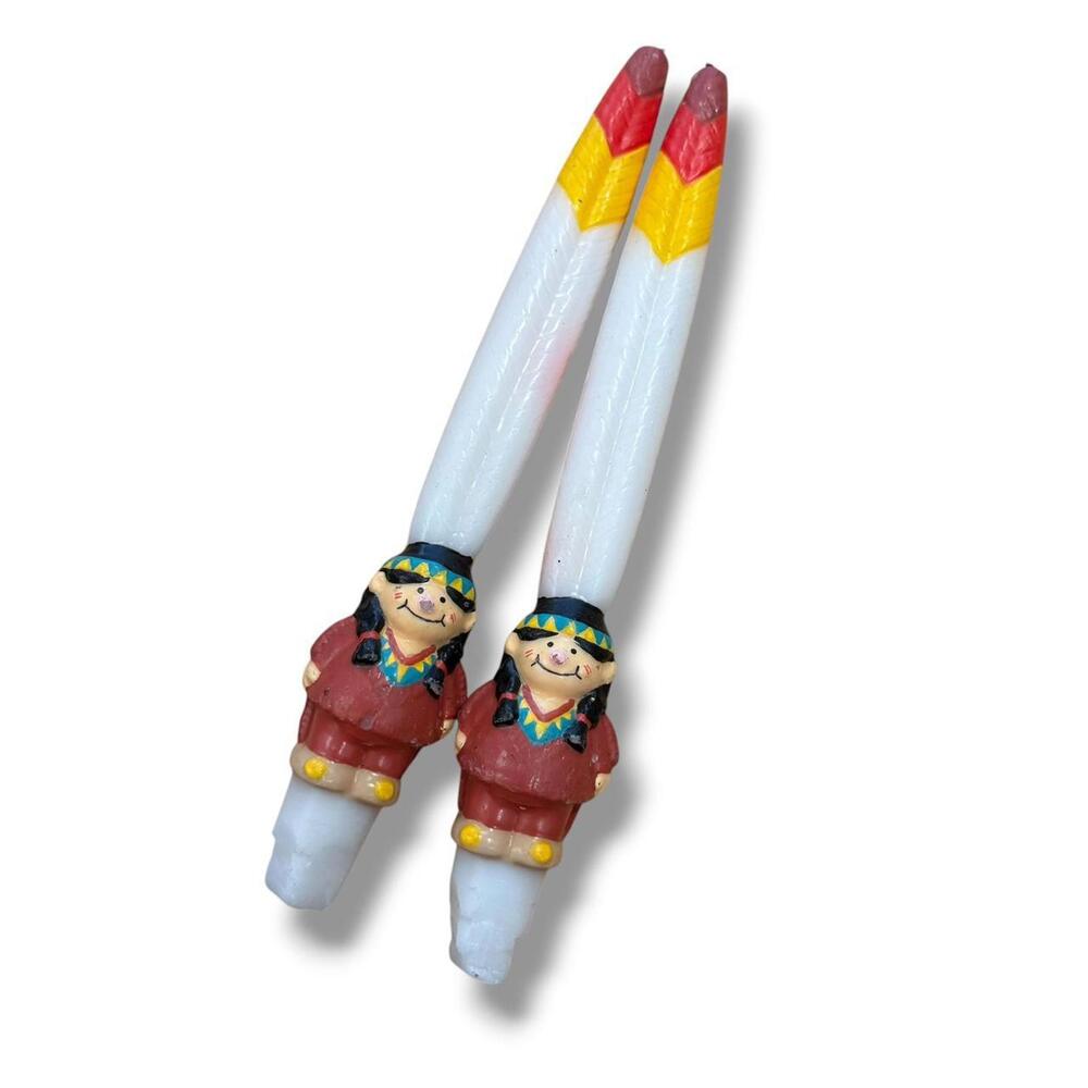 Vintage Native American Candlesticks